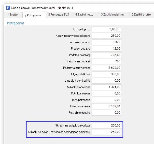 Jak obliczyć składkę na związki zawodowe i uniknąć błędów podatkowych